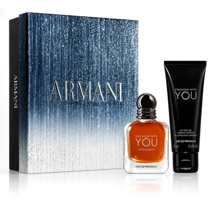 Coffret Stronger With You Intensely Emporio Armani EDP 100ml + Gel Douche