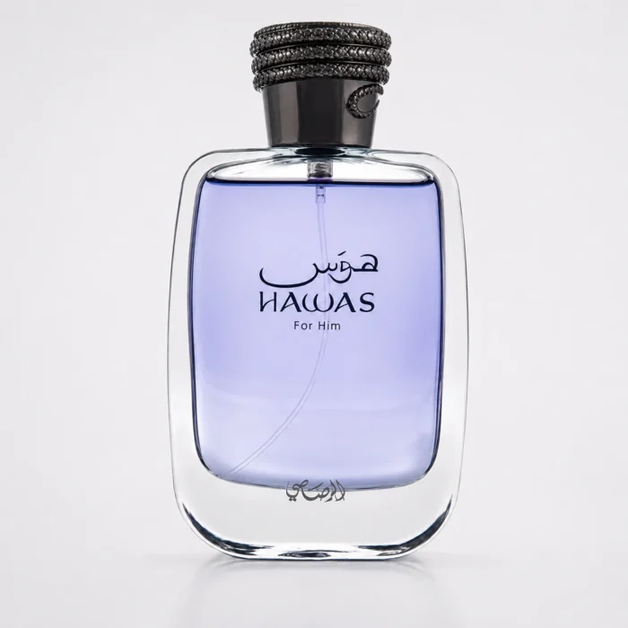 ⁦Hawas For Him Rasasi Eau de Parfum 100ml⁩ - الصورة ⁦3⁩