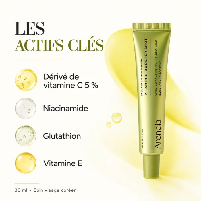 ⁦Arencia Vitamin C Booster Shot 30 ml – Sérum vitamine C éclat⁩ - الصورة ⁦4⁩